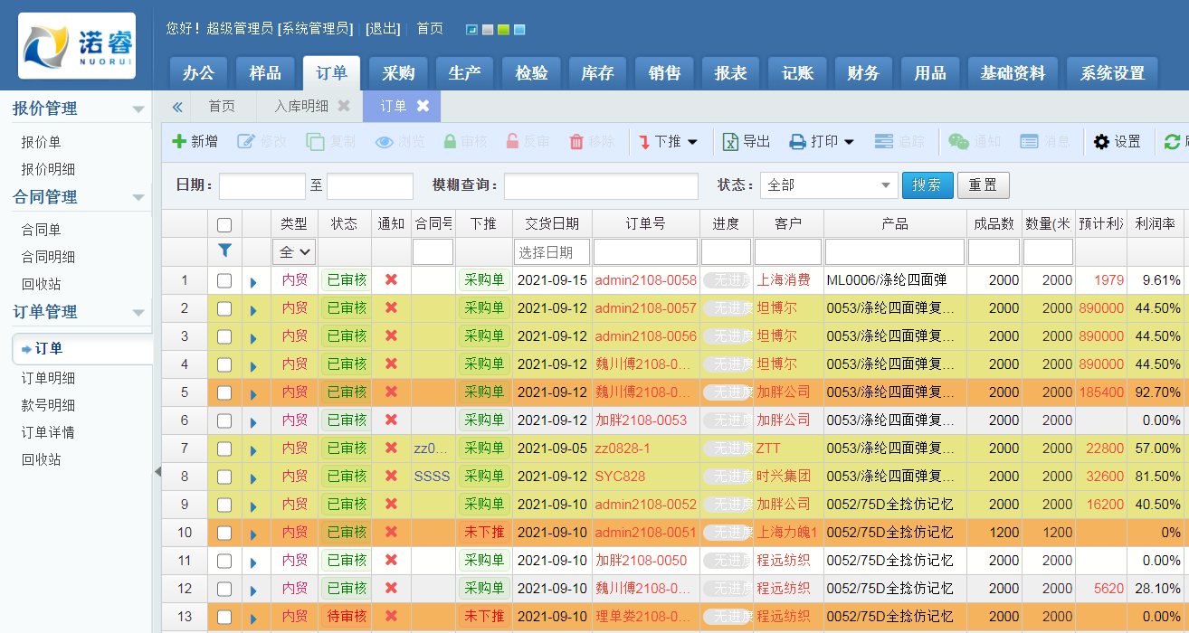 訂單管理